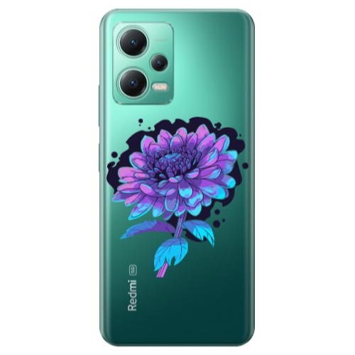 Xiaomi Redmi Note 12 Pro Plus 5G Witch flower Transparent Silicone TPU Θήκη