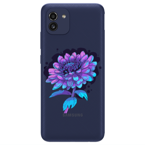 Samsung A03 Witch flower Transparent Silicone TPU Θήκη