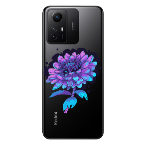 Xiaomi Redmi Note 12s Witch flower Transparent Silicone TPU Θήκη