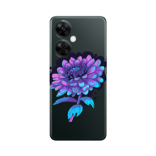 Oneplus Nord CE 3 Lite 5G Witch flower Transparent Silicone TPU Θήκη