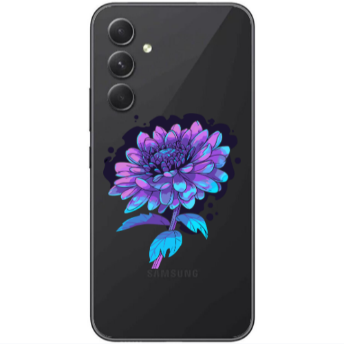 Samsung  Galaxy A05s Witch flower Transparent Silicone TPU Θήκη