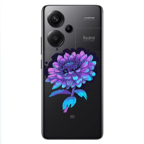 Xiaomi Redmi Note 13 Pro+ 5G  Witch flower Transparent Silicone TPU Θήκη
