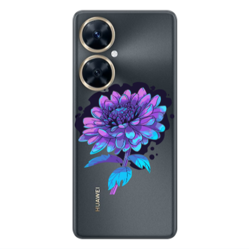 Huawei Nova 11i Witch flower Transparent Silicone TPU Θήκη
