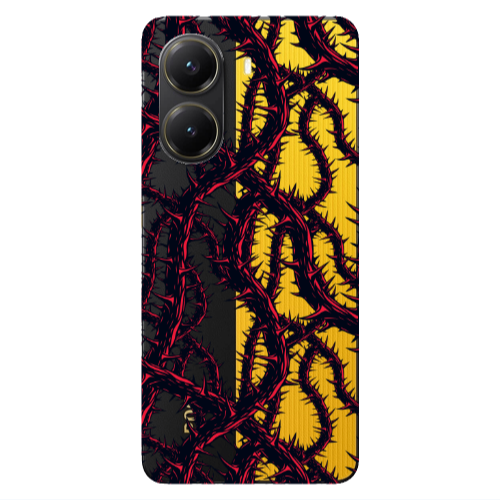 Xiaomi Poco X7 Pro Prickly ivy Transparent Silicone TPU Θήκη