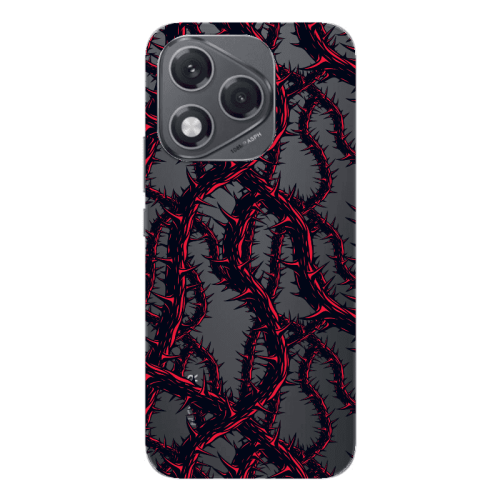Honor 400 Lite Prickly ivy Transparent Silicone TPU Θήκη