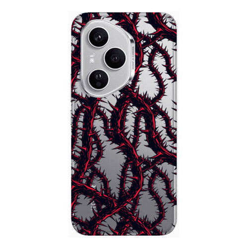 Honor Magic 400 Pro Prickly ivy Transparent Silicone TPU Θήκη
