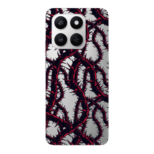 Honor Magic 400 Smart Prickly ivy Transparent Silicone TPU Θήκη