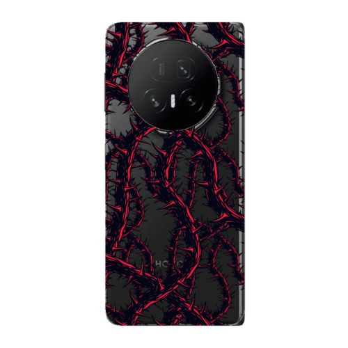 Honor Magic V5 Prickly ivy Transparent Silicone TPU Θήκη