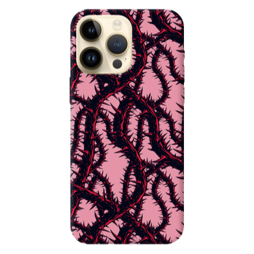 Apple iPhone 13 Pro Max Prickly ivy Pink Colored Silicone TPU Θήκη