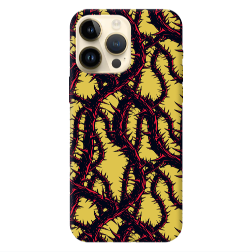 Apple iPhone 13 Pro Max Prickly ivy Yellow Colored Silicone TPU Θήκη