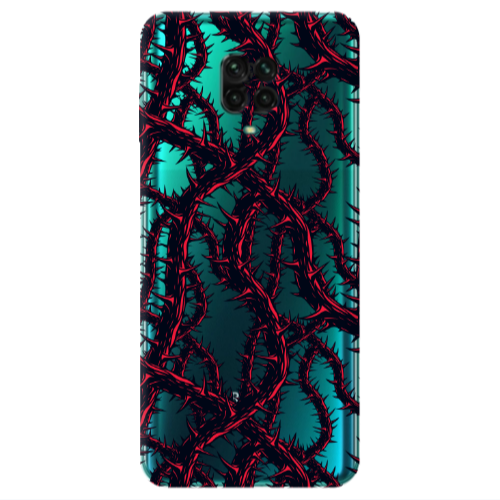 Xiaomi Redmi Note 9S Prickly ivy Transparent Silicone TPU Θήκη