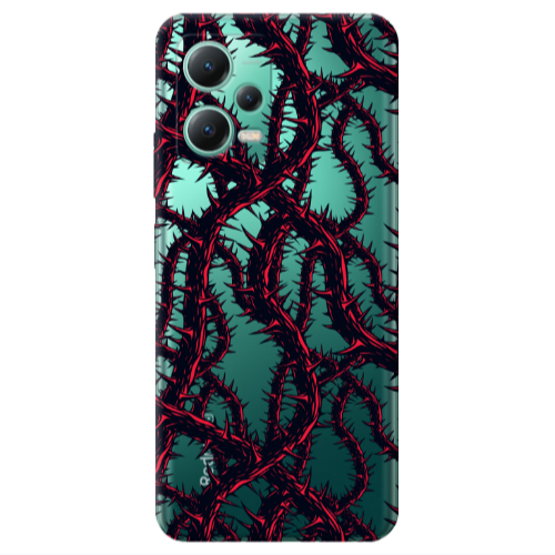 Xiaomi Redmi Note 12 Pro 5G Prickly ivy Transparent Silicone TPU Θήκη