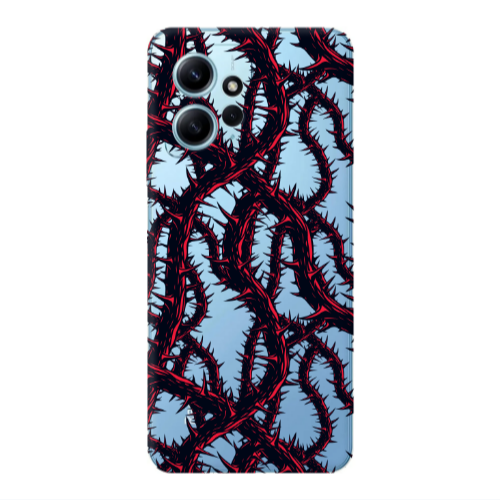 Xiaomi Redmi Note 12 4G Prickly ivy Transparent Silicone TPU Θήκη