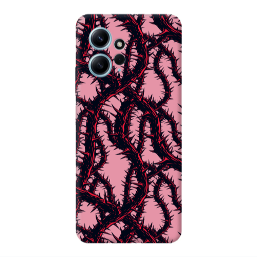 Xiaomi Redmi Note 12 4G Prickly ivy Pink Colored Silicone TPU Θήκη