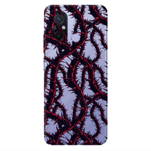Xiaomi Redmi 12C Prickly ivy Transparent Silicone TPU Θήκη