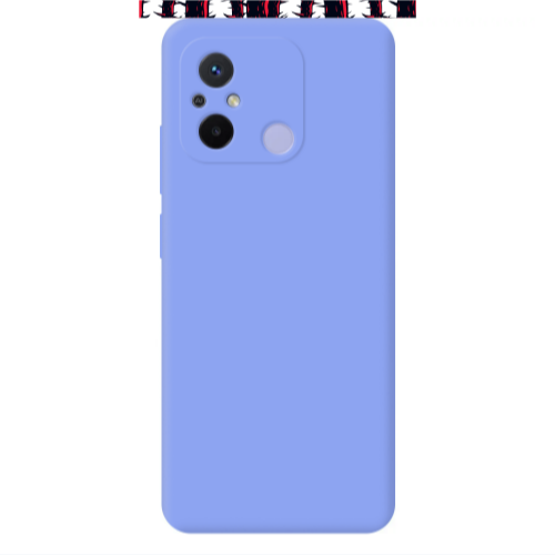 Xiaomi Redmi 12C Prickly ivy Light Purple Colored Silicone TPU Θήκη