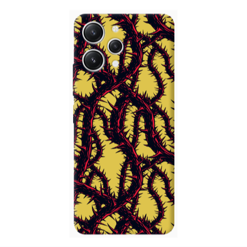 Xiaomi Redmi 12 Prickly ivy Yellow Colored Silicone TPU Θήκη