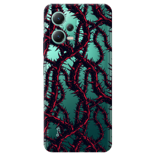 Xiaomi Redmi Note 12 Pro Plus 5G Prickly ivy Transparent Silicone TPU Θήκη