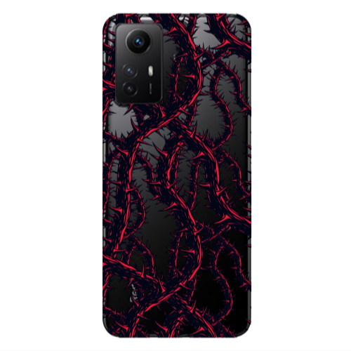 Xiaomi Redmi Note 12s Prickly ivy Transparent Silicone TPU Θήκη