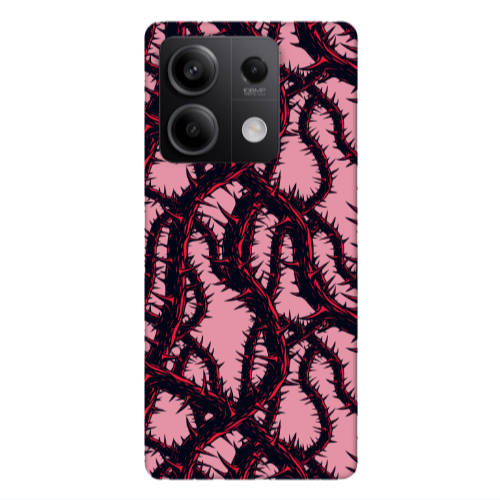 Xiaomi Redmi Note 13 5G Prickly ivy Pink Colored Silicone TPU Θήκη