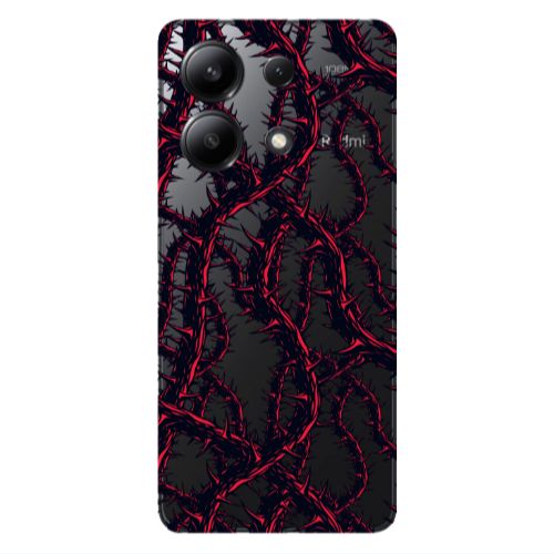 Xiaomi Redmi Note 13 4G Prickly ivy Transparent Silicone TPU Θήκη
