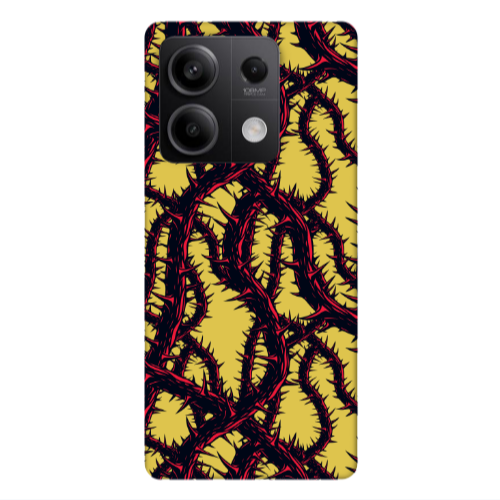 Xiaomi Redmi Note 13Pro 5G Prickly ivy Yellow Colored Silicone TPU Θήκη