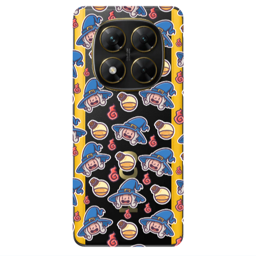 Xiaomi Poco X7 Sweet Witch Transparent Silicone TPU Θήκη