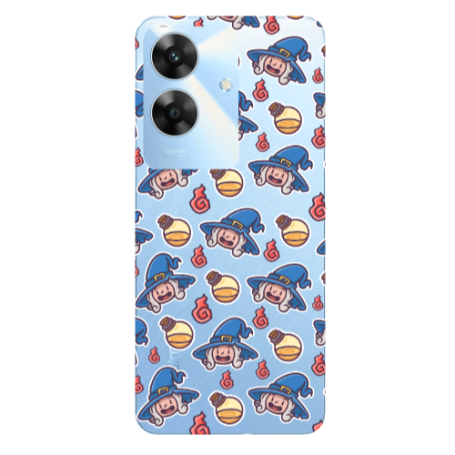 Realme Note 60 Sweet Witch Transparent Silicone TPU Θήκη