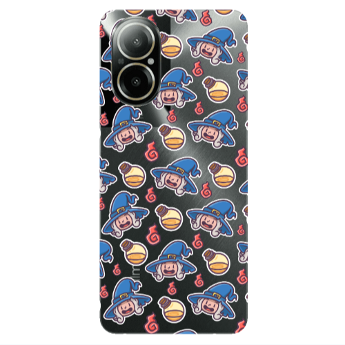 Realme C67 Sweet Witch Transparent Silicone TPU Θήκη