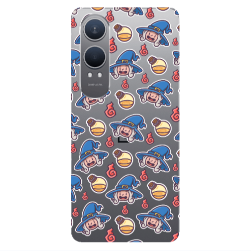 Oneplus Nord Ce 4 lite Sweet Witch Transparent Silicone TPU Θήκη