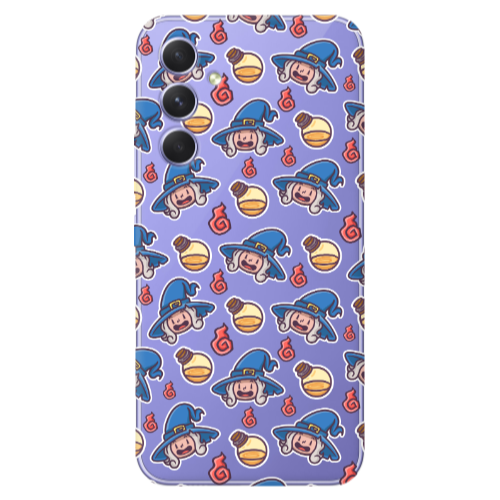 Samsung A56 Sweet Witch Transparent Silicone TPU Θήκη