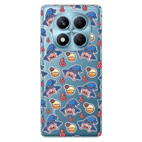 Xiaomi Redmi Note 14 Pro Sweet Witch Transparent Silicone TPU Θήκη
