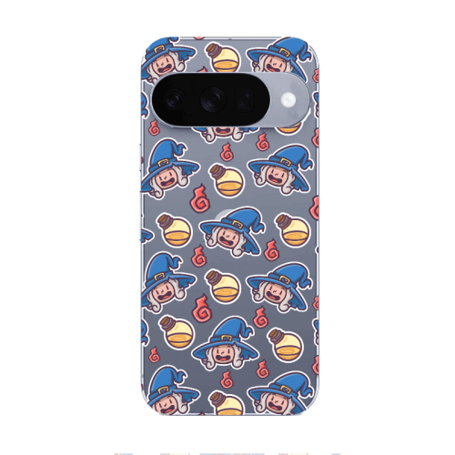 Google Pixel 10 Sweet Witch Transparent Silicone TPU Θήκη