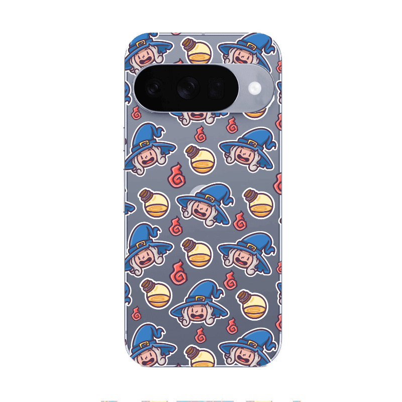 Google Pixel 10 Sweet Witch Transparent Silicone TPU Θήκη