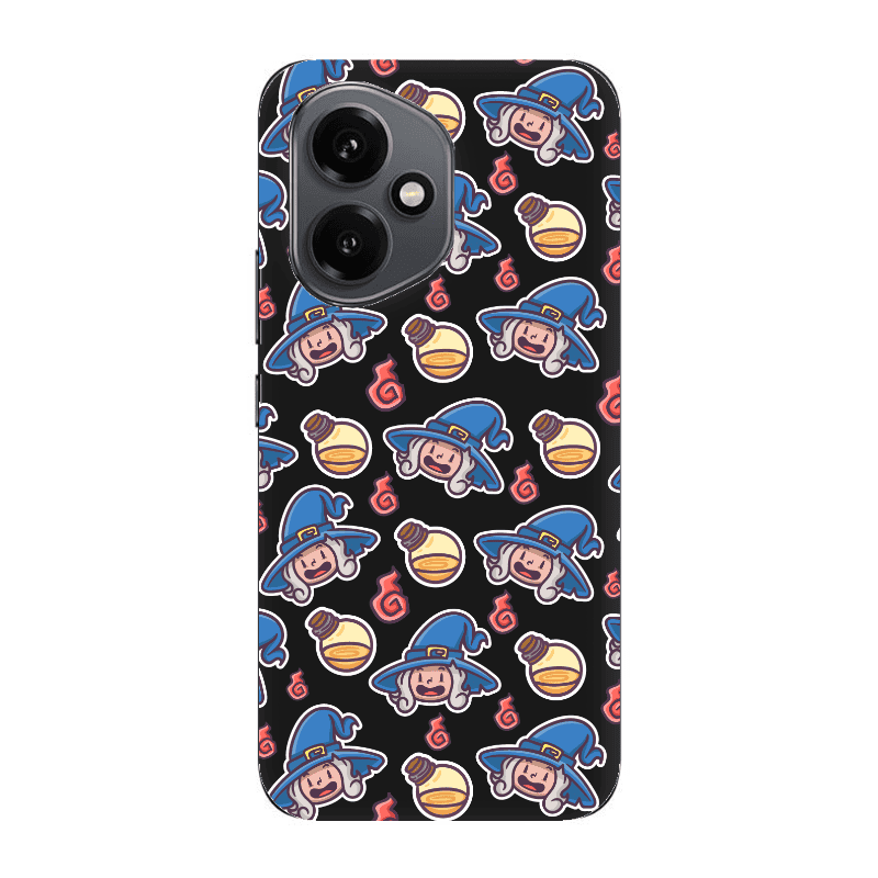 Honor Magic 400 Sweet Witch Black Colored Silicone TPU Θήκη