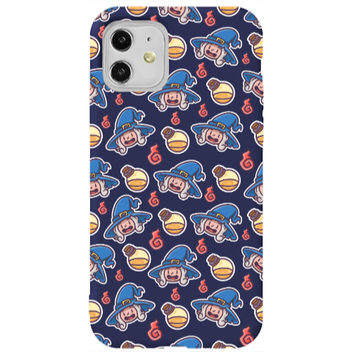 Apple iPhone 11  Sweet Witch Dark blue Colored Silicone TPU Θήκη