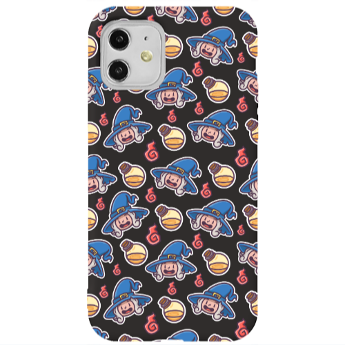 Apple iPhone 11  Sweet Witch Black Colored Silicone TPU Θήκη
