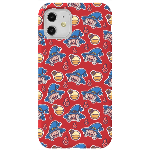 Apple iPhone 11  Sweet Witch Red Colored Silicone TPU Θήκη
