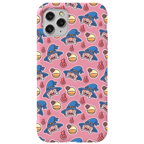 Apple iPhone 11 Pro Sweet Witch Pink Colored Silicone TPU Θήκη