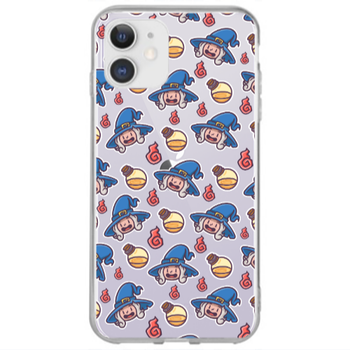 Apple iPhone 12 Sweet Witch Transparent Silicone TPU Θήκη