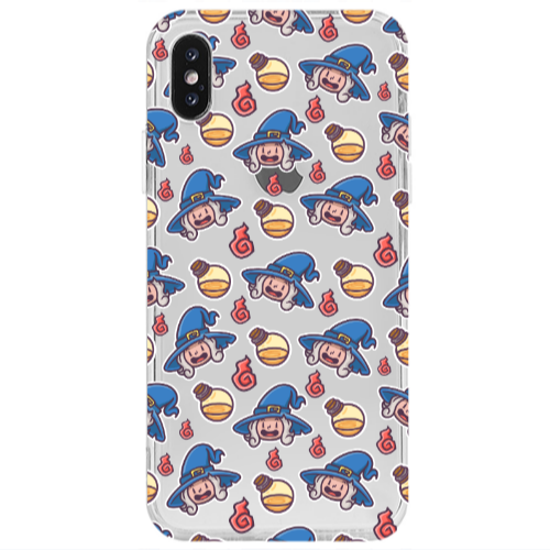 Apple iPhone X Sweet Witch Transparent Silicone TPU Θήκη