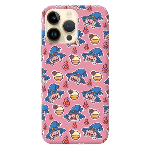 Apple iPhone 13 Pro Max Sweet Witch Pink Colored Silicone TPU Θήκη