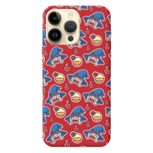 Apple iPhone 13 Pro Max Sweet Witch Red Colored Silicone TPU Θήκη