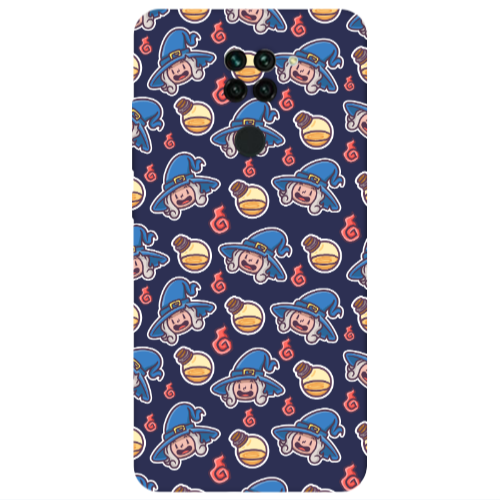 Xiaomi Redmi Note 9 Sweet Witch Dark blue Colored Silicone TPU Θήκη