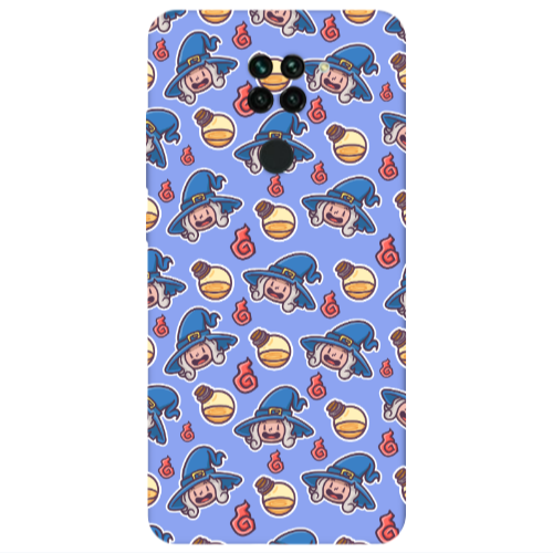 Xiaomi Redmi Note 9 Sweet Witch Light Purple Colored Silicone TPU Θήκη
