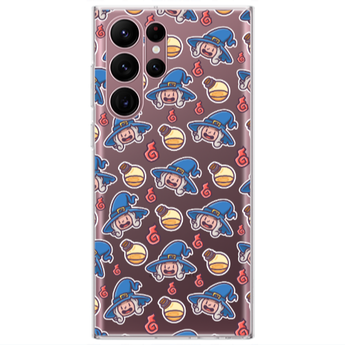 Samsung S22 Ultra Sweet Witch Transparent Silicone TPU Θήκη