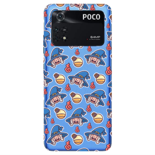 Xiaomi Poco M4 Pro 4G Sweet Witch Transparent Silicone TPU Θήκη