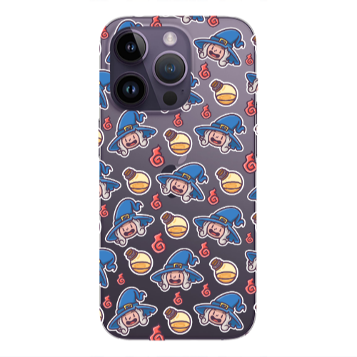 Apple iPhone 14 Pro  Sweet Witch Transparent Silicone TPU Θήκη