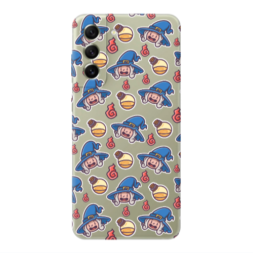 Samsung S21 FE Sweet Witch Transparent Silicone TPU Θήκη