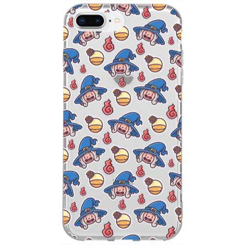Apple iPhone 7 Plus Sweet Witch Transparent Silicone TPU Θήκη
